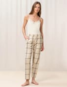 Spodnie od piżamy mix & match tapered flannel - 2