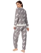Piżama stretch fleece folded & jogger sleep set - 2